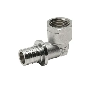 Угольник аксиальный I-TECH 20х1/2"(ВР), латунь хром