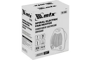 Тепловентилятор MTX FHS-2000, 1/2 кВт