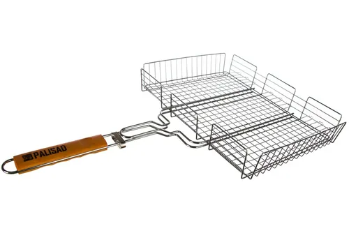 Решетка-гриль Sparta 220х340 мм, хромированная