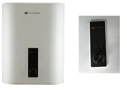 Водонагреватель SANTERMO SC 50, накопительный, верт/гор, нерж, 50л, 2000Вт