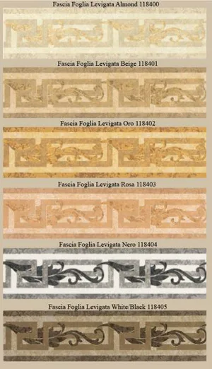 Плитка керам 9.8*39.4 FASC. FOGLIA ORO