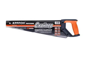 Ножовка Кратон PROFESSIONAL 450 мм шаг 2,5 мм 3-гранные закаленные ТВЧ зубья тефлоновое покрытие