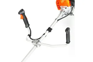 Триммер бензиновый PATRIOT PT 5555ES Country, 2200 Вт, нож, леска, состоит из 2 частей