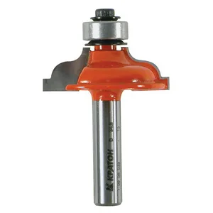 Фреза кромочная калевочная с подшипником Кратон PROFESSIONAL Ø41,3х19,0 мм R4,8/6,3 мм, хв.8 мм