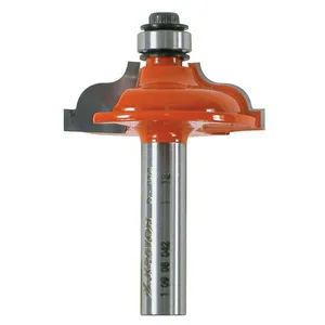 Фреза кромочная калевочная с подшипником Кратон PROFESSIONAL Ø34,9х13,0 мм R4,0/4,8 мм, хв.8 мм