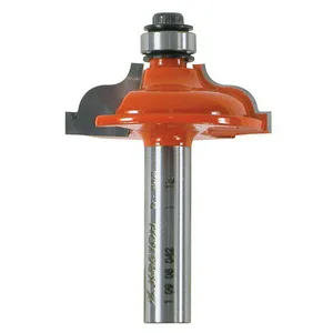 Фреза кромочная калевочная с подшипником Кратон PROFESSIONAL Ø41,3х19,0 мм R4,8/6,3 мм, хв.8 мм