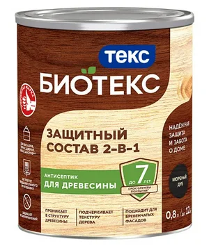 Антисептик ТЕКС Биотекс Универсал, дуб мореный, 0,8л