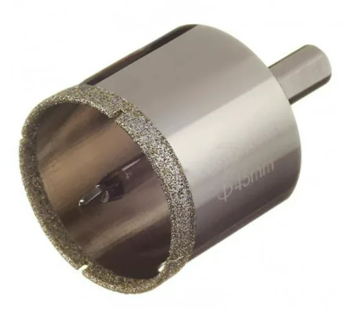 Коронка алмазная TRIO-DIAMOND 45 с центрирующим сверлом 45*35 mm  по керамике, стеклу,керамограниту