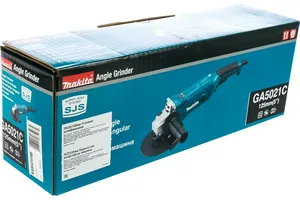 Машина шлифовальная угловая MAKITA GA5021C 125мм, 1450Вт,10000об\м,2.4кг,кор,электронная стабилизация, SJS,