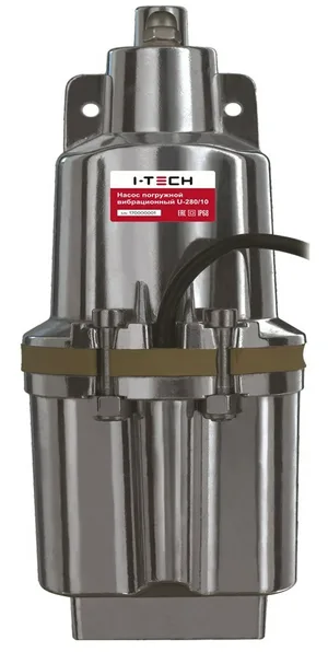 Насос погружной вибрационный I-TECH U-280/25 верхний забор, 280 Вт, провод 25м