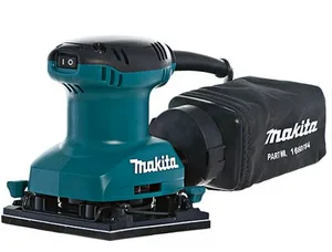 Машина шлифовальная плоск MAKITA BO 4557, 200Вт,114х140мм,14000об\м,ампл-1.5мм,0.9кг,кор,п\сборник,зажим