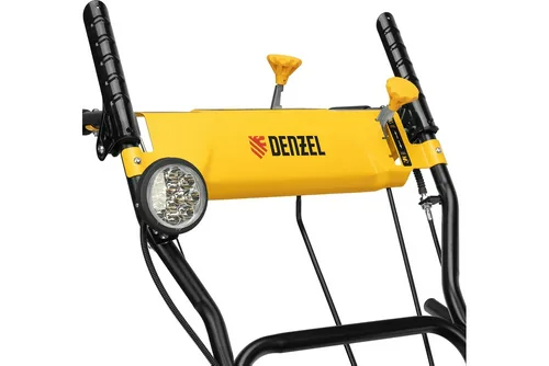 Машина снегоуборочная бензиновая DENZEL SWB-600 7л.с., фара, с функц. подметания