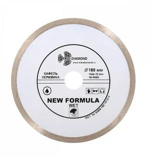 Диск алмазный отрезной TrioDiamand New Formula Wet  200*25,4*10 (плитка, кафель, керамика)