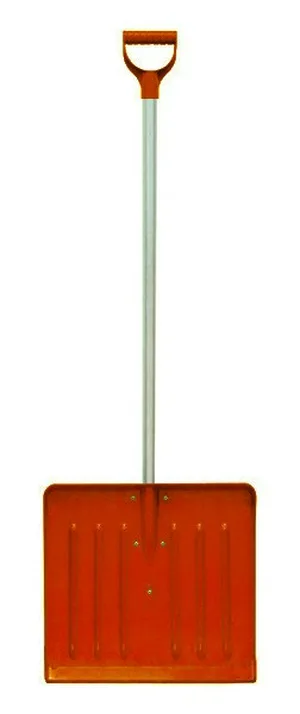 Лопата снеговая РемоКолор Амстердам пласт., алюм. черенок 410х350мм.