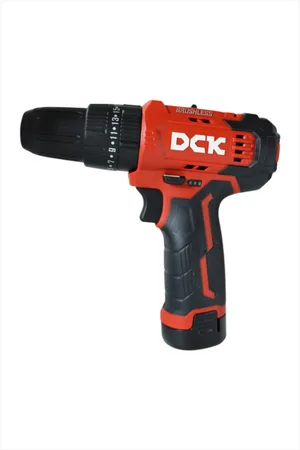 Дрель-шуруповерт аккум бесщеточная ударная DCK KDJZ23-10i, 10,8В. 2*2А/ч, 35нм, кейс