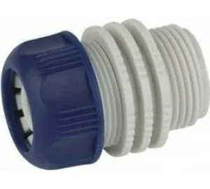 Адаптер GREEN APPLE GAEA20-11, 12мм (1/2) с наружной резьбой, пластик