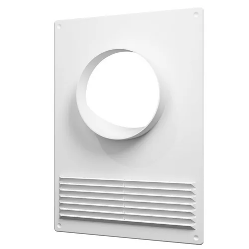 Площадка торцевая пластиковая с решеткой 180х250 фланец d110 ЭРА