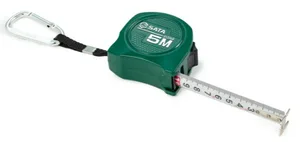 Рулетка Sata 5 м с двойной шкалой и карабином