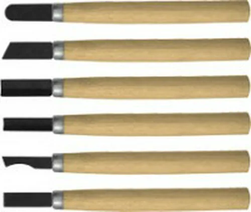 Набор FIT, резцы по дереву, 6шт