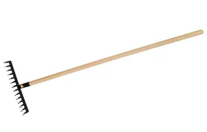 Грабли прямые СИБРТЕХ с череноком, 14 зубьев