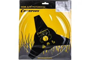 Нож режущий к бензотриммеру CHAMPION  (230 x 25,4 мм) 3 лопасти