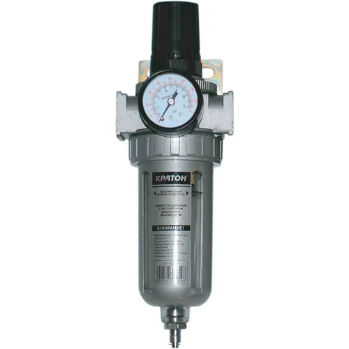 Фильтр воздушный с регулятором давления и манометром Кратон