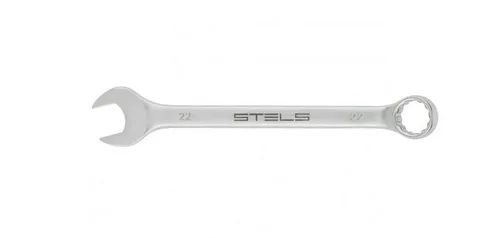 Ключ STELS комбинированный, 23 мм, CrV, матовый хром