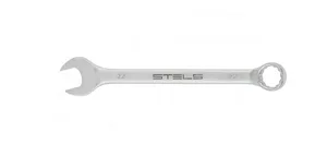 Ключ STELS комбинированный, 23 мм, CrV, матовый хром