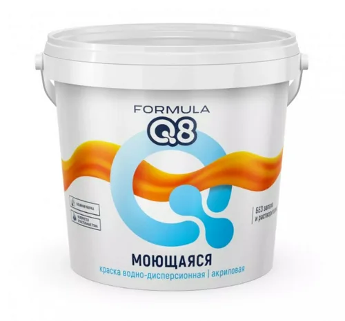 Краска ВД Престиж Q8 моющаяся, белая 1,4кг