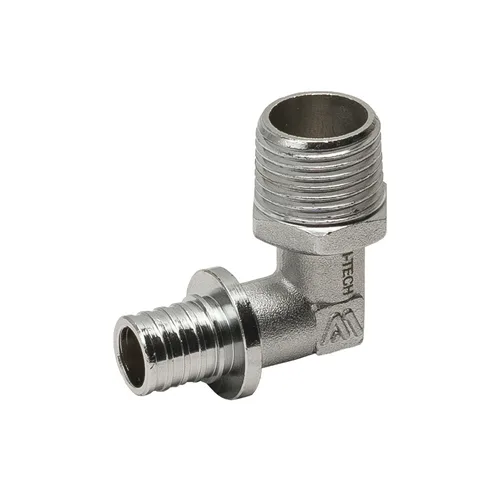 Угольник аксиальный I-TECH 16х1/2"(НР), латунь хром