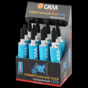 Клей-гель СИЛА универсальный, прозрачный 30мл