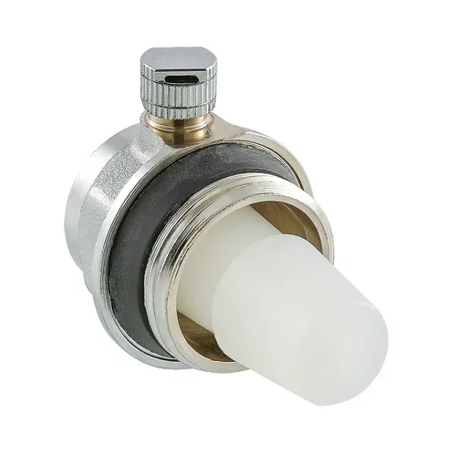 Воздухоотводчик автоматический для радиатора 1", никел. Левый 1