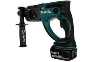 Перфоратор аккумуляторный MAKITA DHR202RF, 18В, 1х3АчLi-ion, 3 реж,1.9Дж