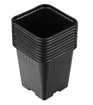 Горшочек для рассады Россия 90х90х95 мм полистирол  10 шт.