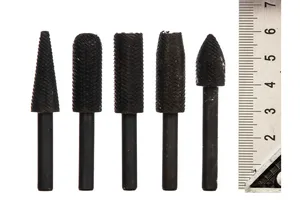 Шарошки металл для фигурных отверстий, 5шт