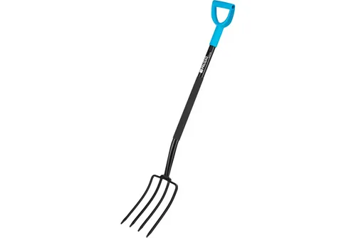 Вилы садовые Palisad Luxe 4-х рогие, с черенком/ручкой