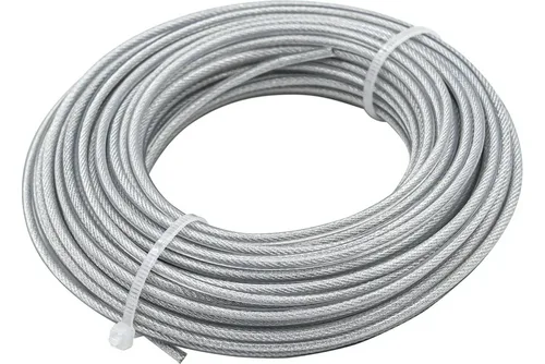 Леска триммерная Profi 2,4х15м, с металлическим сердечником. 