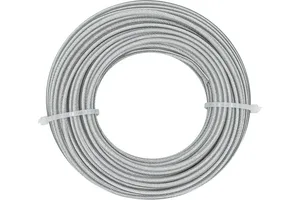 Леска триммерная Profi 2,4х15м, с металлическим сердечником. 