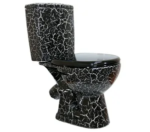 Унитаз-компакт ROSA УЮТ черный кракелюр, кос вып., ниж. подвод, 3/6 л., а/всплеск, 617*350*780мм