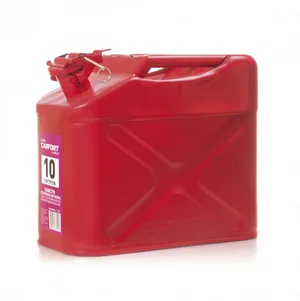 Канистра CARFORT сталь вертикальная, антикор покрытие, горловина с зажимом 10 л