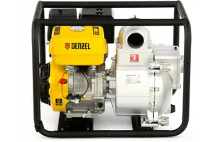 Мотопомпа Denzel PX-80D (1500л/мин, 80х80, 8/30м) грязная вода