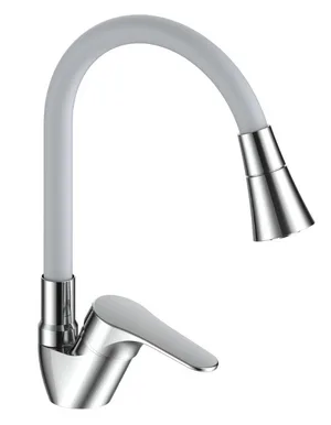 Смеситель VODA Lucky для кухни, гибкий излив  																							