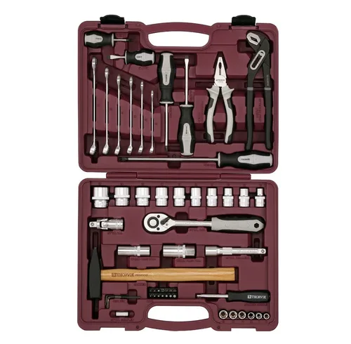 Набор инструмента Thorvik универсальный 1/4", 1/2"DR, 56 пр