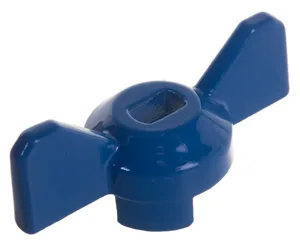 Ручка-бабочка усиленная, для крана СИНЯЯ, 1/2"-3/4", MP-У