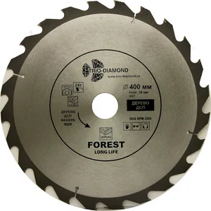 Диск пильный по дереву TRIO-DIAMOND серия Forest 400*50*24Т
