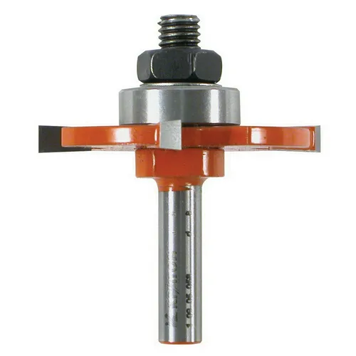 Фреза кромочная фальцевая с подшипником Кратон PROFESSIONAL Ø50,8х6,0 мм, хв.8 мм