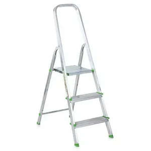 Стремянка алюминиевая РемоКолор/Hardax, 3 ступени