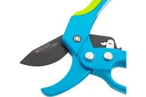 Секатор Palisad LUXE 60560  плоскостной+контактный, храповый, d=22мм, 20см