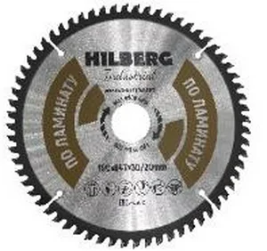 Диск пильный по ламинату Hilberg Industrial HL160 160*20*48Т.