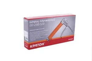 Шприц плунжерный Кратон GG-280/120
